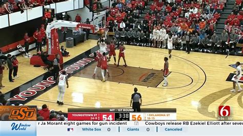 Oklahoma State squares off against Youngstown State in NIT